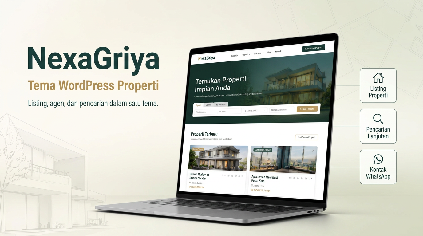 NexaGriya - Real Estate WordPress Theme